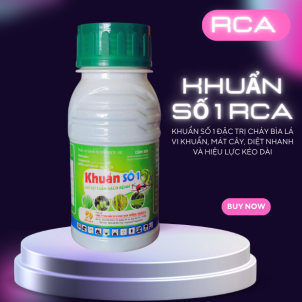 🌾 KHUẨN SỐ 1 RCA – Đặc trị cháy bìa lá, bảo vệ cây trồng toàn diện! 🌾