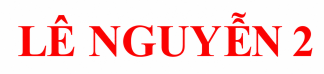 CỬA HÀNG VTNN LÊ NGUYỄN 2 - THIẾT KẾ BỞI MR. TÀI 0789711496