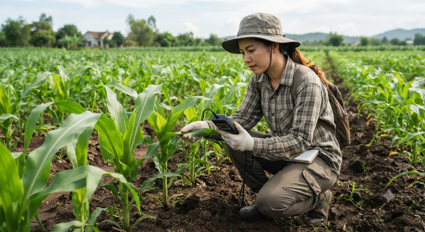 Bước 3: Đánh giá tình trạng dinh dưỡng của cây trồng
