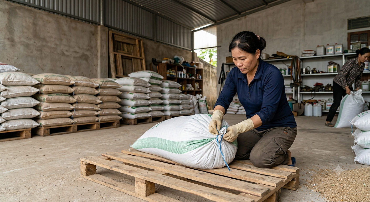 Câu hỏi thường gặp về cách bảo quản phân bón tránh hút ẩm