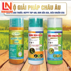 BỘ BA SẠCH BỆNH LEM LÉP, ĐẠO ÔN VI KHUẨN