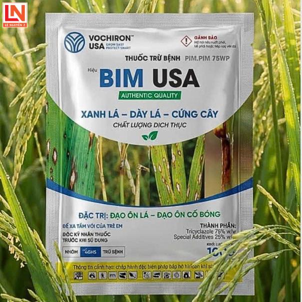 BIM USA QUÉT SẠCH ĐẠO ÔN- GIỮ XANH CỔ GIÉ