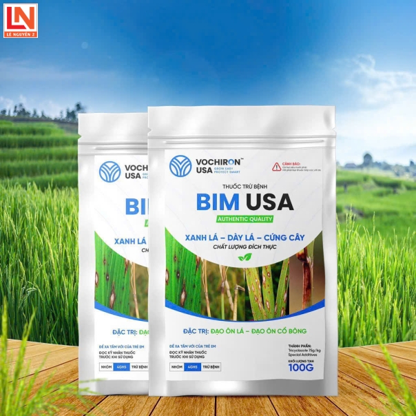 BIM USA QUÉT SẠCH ĐẠO ÔN- GIỮ XANH CỔ GIÉ