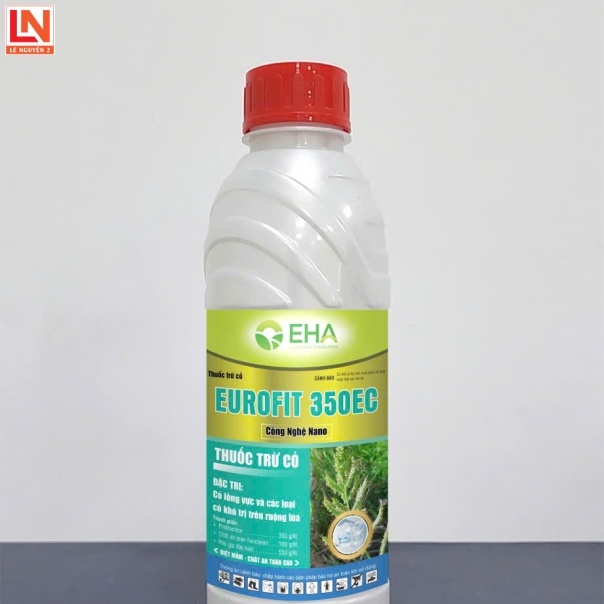 🌱 EHA EUROFIT 350EC – Giải Pháp Diệt Cỏ Triệt Để, Bảo Vệ Mùa Vụ Hiệu Quả Bạn đang đau đầu vì cỏ dại và lúa cỏ mọc dày đặc, cạnh tranh dinh dưỡng với cây lúa? 👉 Đừng lo! EHA EUROFIT 350EC chính là giải pháp vàng giúp bà con diệt sạch cỏ ngay từ giai đoạn t